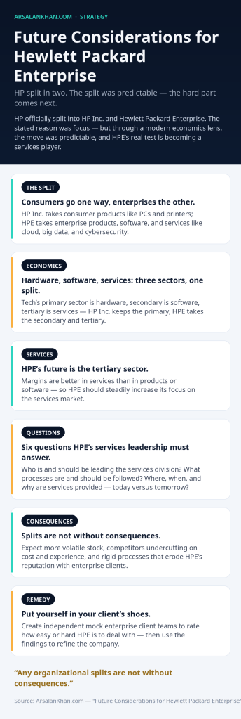 Infographic: Future Considerations for Hewlett Packard Enterprise